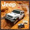 Jeep OFFICIAL | 2026 12 x 24 Inch (Hanging) Monthly Square Wall Calendar | Plastic-Free